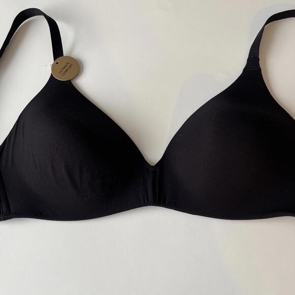 NWT Wacoal Comfort First Wire Free T-Shirt Bra Black 856339 Size 34D - Picture 4 of 6